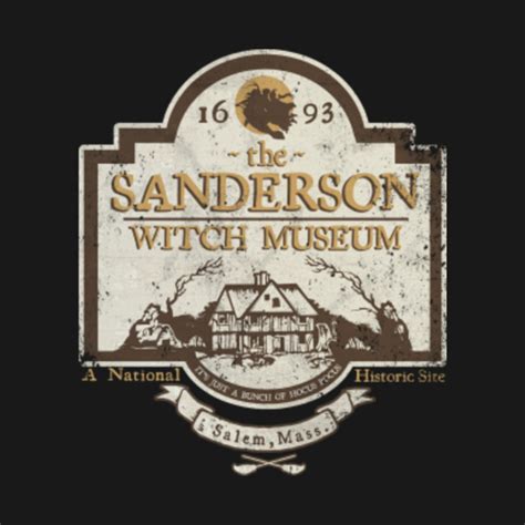 Sanderson witch musuem sign